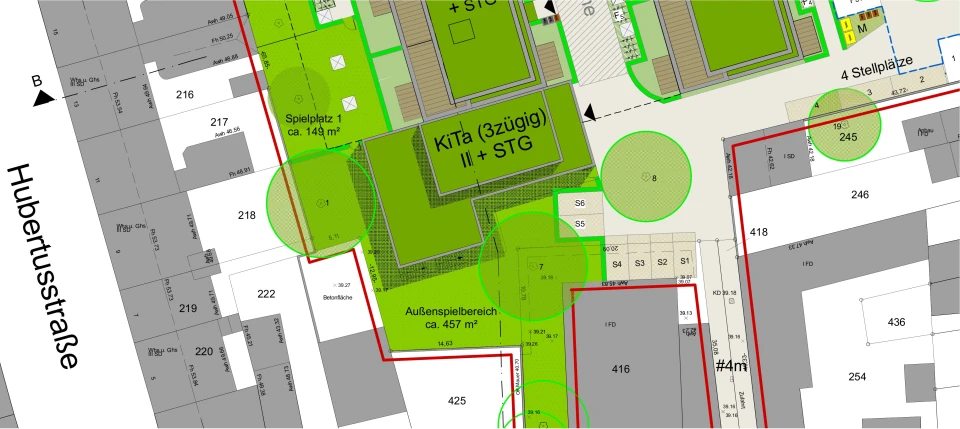 Lageplan KiTa